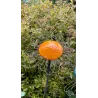 Kwiat ceramiczny żółty 20cm